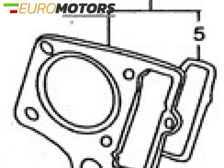 Kit guarnizioni motore in carta parte motore misura perfetta per YX 140cc  YCF Pit Dirt Bike